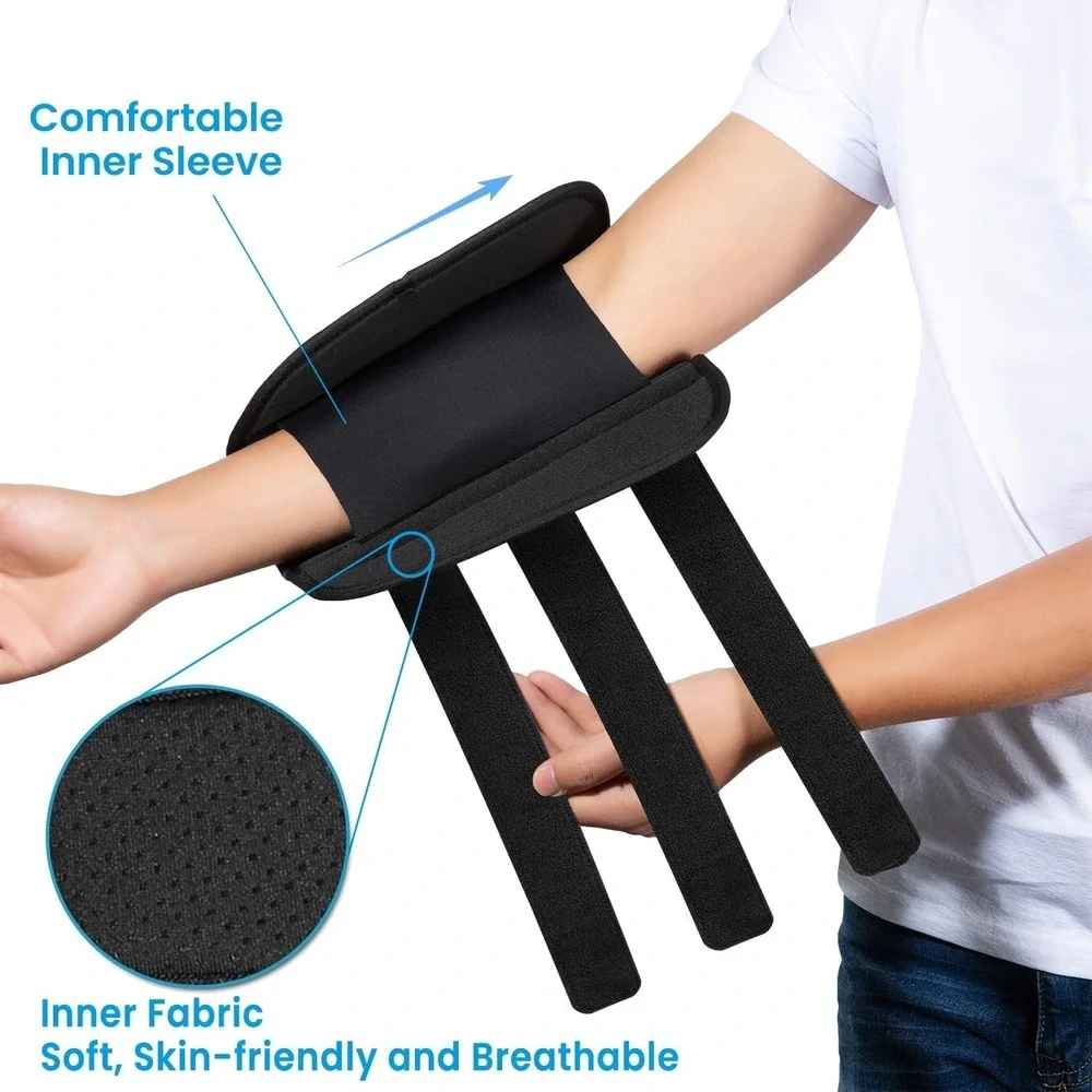 Sylong Elbow Brace for Ulnar Nerve Entrapment Cubital Tunnel Syndrome - Black Sm